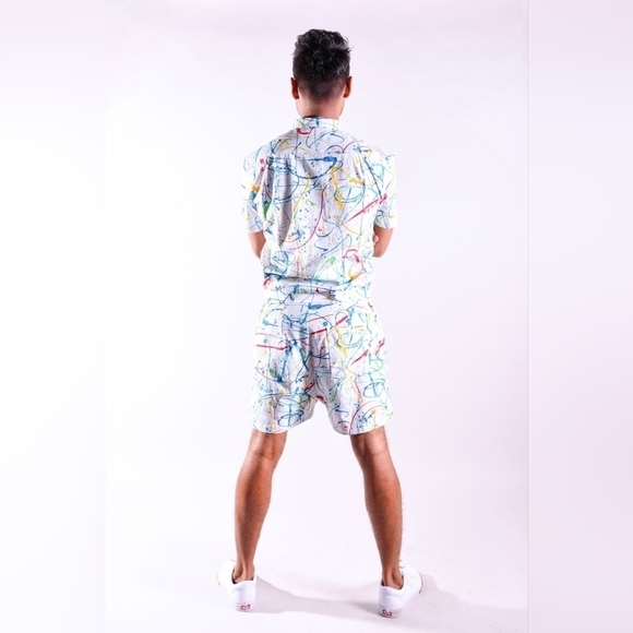 The Original ROMPHIM By ACED Design. In Splatter Print - Picture 2 of 11